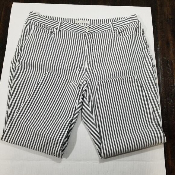 C est‎ 1946 pinstripe denim ankle jeans sz 22W - Picture 1 of 8